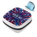 GIAPB Sanitary Napkin Storage Bag Period Bag Tampon Bag Makeup Bag Pad Pouch American Independence Day Color342