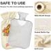 Naanle Pumpkin Happy Thanksgiving Hot Water Bottle - 1L Portable Hand & Foot Warmer for Pain Relief & Cold Therapy - Ideal for Bed Use - Buy Online on GoSupps.com
