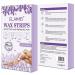 Body Wax Strips - Lavender Scented Hair Removal Pads for Women | Smooth & Easy Facial Hair Removal - Buy Online on GoSupps.com