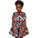 BenleWend Kids Girls Tank Dress | African Aztec Hem Swing Sundress 4-5T Navy - Buy Online on GoSupps.com