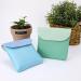Sanitary Napkin Storage Bag 2 Pcs Period Pouch Organizer for Menstrual Pad & Tampon - Portable Feminine Hygiene Kit for Women/Girls (Green & Blue) - Buy Online on GoSupps.com