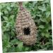 Buy Besportble Oval Bird Nest - Hanging Bird Cage for Outdoor Use Straw Braided Pet Bed for Birds - Buy Online on GoSupps.com