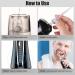 Cordless Water Flosser for Teeth - FZCOK Rechargeable Oral Irrigator with 7 Clean Settings Portable & Waterproof - Ideal for Adults & Braces - Long Battery Life (Black - Buy Online on GoSupps.com