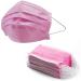 1ABOVE 3 Ply Pink Disposable Face Mask (50 Pack) - Dustproof & Breathable - Buy Online on GoSupps.com