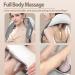 Danlikt Neck Massager - Rechargeable 5D Massage Device with Heat for Neck Back Shoulder & Leg - White - Buy Online on GoSupps.com