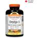 Holista Omega-3 Fish Oil 1 000 mg Extra Strength with Wild Salmon Oil 150 Softgels Supports Heart Brain and Joint Health - Buy Online on GoSupps.com