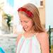 Miaija 2Pieces Chrismas Pearl Knotted Headband Green Red Wide Headbands Rhinestone Hair Hoop Fashion for Women Girls Hair Accessories - Buy Online on GoSupps.com