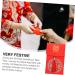 MAGICLULU 2 Pcs Tassel Fabric Red Envelope Hongbao Envelopes Lucky Money Packets Chinese New Year Red Packet Purses for Weddings Red Purse Wedding Cloth Envelopes Money Bag Brocade Christmas Assorted Color 1x2pcs 18X10.5CMx2pcs - Buy Online on GoSupps.com