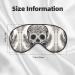 Buy Mexican Skull Print Ultra-Soft Light-Blocking Eye Mask | Comfortable Sleep Mask for Restful Sleep - International Shipping Available - Buy Online on GoSupps.com