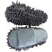 Floor Slippers Washable Mop Slippers Shoes Lazy Open Fingers Mop Slipper Soft Color Cleaning Slipper Floor Cleaning Tool M 39-41 Grey - Buy Online on GoSupps.com