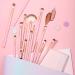 Shop Docolor 15-Piece Eye Makeup Brush Set - Pink Eyeshadow Eyeliner & Blending Brushes for Flawless Application | International Shipping Available - Buy Online on GoSupps.com