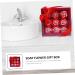 ABOOFAN 2 Boxes Soap Flower Artificial Soap Rose Essential Oil Gifts Birthday Gift Wedding Oil Rose Soap Bridal Gift Festival Soap Rose Bride Rose Box Roses Redx2pcs 14.5x14.5cmx2pcs - Buy Online on GoSupps.com