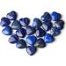 XIANNVXI 10 Pcs Lapis Lazuli Crystals Heart Gemstones Set - Natural Polished Love Palm Pocket Stones for Reiki Healing and Beginners Gifts - Buy Online on GoSupps.com
