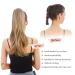 HewEicsy 20 Ponytail Extension Synthetic Hairpiece Blonde - Clip-in Daily Fluffy Ponytail Wig for Women - Buy Online on GoSupps.com