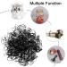 Ilamourcar 500Pcs Mini Elastic Hair Ties - Black Rubber Bands for Women Girls & Kids - Perfect for Wedding Hairstyles & Everyday Use - Buy Online on GoSupps.com
