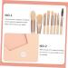 FRCOLOR 2 Sets Travel Makeup Blush Brush Highlights Hair Dye Kit Women Makeup Supplies Girls Eyeshadow Brush Face Beauty Tools Brush for Makeup Cosmetic Wood Miss Makeup Tools - Buy Online on GoSupps.com