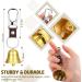Solid Brass 3-in-1 Bear Bell with Whistle Set for Hikers | Outdoor Survival Gear for Camping, Biking, Fishing | Bear Protection Products - Buy Online on GoSupps.com