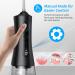 ENPULY Cordless Water Dental Flosser Portable 300ml Teeth Cleaner with 5 Modes & Jet Tips | IPX7 Waterproof Rechargeable Black Flosser for Effective Oral Care - Buy Online on GoSupps.com