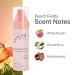 Skylar Peach Fields Hair & Body Mist | Hypoallergenic & Clean Fragrance | Vegan Cruelty Free and Safe For Sensitive Skin | 80 ML 2.7 Fl Oz - Buy Online on GoSupps.com