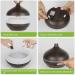 Gutiyyo 600ml Aroma Diffuser | Essential Oil Diffuser with 5x10ml Oils 7-Color LED Humidifier & Auto Shut Off - Buy Online on GoSupps.com