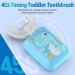 U-Shaped Electric Toothbrush for Kids - 360 Sonic Vibration 45S Timer Quick Cleaning - Rechargeable Brush for Ages 2-6 - Buy Online on GoSupps.com