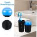 Beaupretty Box Toothbrush Cup & Holder - Travel Toothpaste Organizer & Reusable Tooth Plaster Cup for International Shipping - Buy Online on GoSupps.com