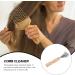 Operitacx Lot de 2 Peignes de Nettoyage pour Cheveux Manche en Bois et Peigne M tallique Outil pour Enlever Poils et Salet s Adapt Salon et Usage Domestique Nettoyage Pr cis des Brosses - Buy Online on GoSupps.com