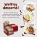 WafFULLS! Choco Hazelnut Waffles (12x 50g) - Soft Waffle Sandwich Breakfast Snacks Ready to Eat Snack for Kids Adults Hazelnut Chocolate Bars Individually Wrapped Waffles Snacks Bulk Christmas Gifts - Buy Online on GoSupps.com