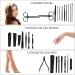Professional 26-Part Manicure & Pedicure Set - Stainless Steel Nail Care Tools for Men & Women - Black - Buy Online on GoSupps.com