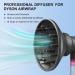 Gray Diffuser & Adaptor for Dyson Airwrap Styler - Convert Curling Styler to Hair Dryer - Buy Online on GoSupps.com