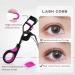 3 in 1 Eyelash Application Tool Kit - Curler Clip Tweezers & Comb for Perfect Eye Makeup | 3Pcs Eyelashes Buddy Set - Convenient & Effective Eyelash Tools - Buy Online on GoSupps.com