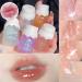 Mrettick Shimmer Lip Gloss Set - 5 Colors | Hydrating Lip Glow Oil and Tinted Balm Set - Buy Online on GoSupps.com