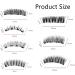 Magnetic Eyelashes Reusable Self-Adhesive Eyelashes with Applicator Natural Fluffy Curling Long Eyelashes 3D Effect Waterproof Fake Eyelash Set KS01-4 - Buy Online on GoSupps.com