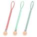 Cldy baby pacifier chain clip pacifier chain young drinking cup keeper strap for/stroller/baby carrier/car seat pacifier band (3 pack) 4PCS B