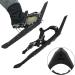 Buy ALPIDEX Snowshoes with Carrying Bag & Poles | Climbing Aid for Shoe Size 38-45 - Black - Buy Online on GoSupps.com