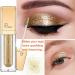 Glitter Eyeshadow & Eyeliner Pen Set - Gold | Long Lasting, Waterproof & Quick Drying - Buy Online on GoSupps.com