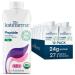 KATE FARMS Organic Adult Peptide 1.5 Formula Plain Sole-Source Hydrolyzed Plant-Based Nutrition for Oral or Tube Feeding 11 Fl oz (12 Pack) Plain 1.5 cal/mL