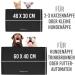 Karaluna Premium Silicone Bowl Pad 60x40 cm | Black Angular Cat & Dog Feeding Mat | Non-Slip Food Bowl Underlay - Buy Online on GoSupps.com