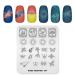 KADS Stamping Plate Nail Stamp Stencil Sparkling Betterfly Meteor Wing Mermaid Nail Art Design Decoration Tool (FA047)