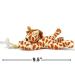 Detchable Giraffe Orange Plush Animal Pacifier Holder for Soothie Infant Pacifiers - Buy Online on GoSupps.com