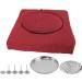Multifunctional Moxibustion Cushion Set - Smoke Control Easy Clean Scald Protection & Adjustable Temperature Foot Stools - International Shipping - Buy Online on GoSupps.com