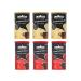 Instant Coffee Bundle with Lavazza Prontissimo Intenso 95g x3 and Americano 95g x3 - Dark Roast (Pack of 6)