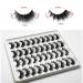 DAODER Wispy Faux Mink Cat Eye False Eyelashes - 20 Pairs, 2 Styles, Natural Look, 16mm/18mm Long, Fluffy Glam Lashes - Buy Online on GoSupps.com