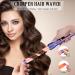 Brightup 3 Barrel Curling Iron - Multi-Function Beach Waver with Interchangeable Ceramic Barrels Heat Protective Glove & LCD Display - Buy Online on GoSupps.com