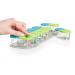 Sagely Smart XL Weekly Pill Organizer - Sleek AM/PM Twice a Day Pill Box with Free Smartphone Reminder App and 7 Day Travel Containers (Large Enough to Fit Fish Oil and Vitamin D Supplements) Blue/Green