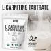 L-Carnitine Tartrate Powder Pure Unflavored Carnitine Supplement Amino Acid Powder L-Carnitine Tartrate Bulk Supply 255g - Buy Online on GoSupps.com