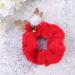 Frcolor Christmas Hair Scrunchie with Glitter Antlers - Plush Elastic Hair Tie | International Shipping - Buy Online on GoSupps.com