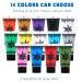 Buy Bowitzki 14 Colors Face Body Paint Set - Water-Based Makeup for Halloween Cosplay & Parties - Perfect for Adults & Kids - 20ml Cream - Buy Online on GoSupps.com
