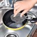 6 Pack Stainless Steel Scrubber - Scrubbing Scouring Pad Steel Wool Scrubber Stainless Steel Scourer for Kitchens Bathroom and More - Buy Online on GoSupps.com
