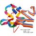 Dance Ribbons Rainbow Streamers - 2pc Set for Kids Rhythmic Gymnastics & Baton Twirling - Buy Online on GoSupps.com